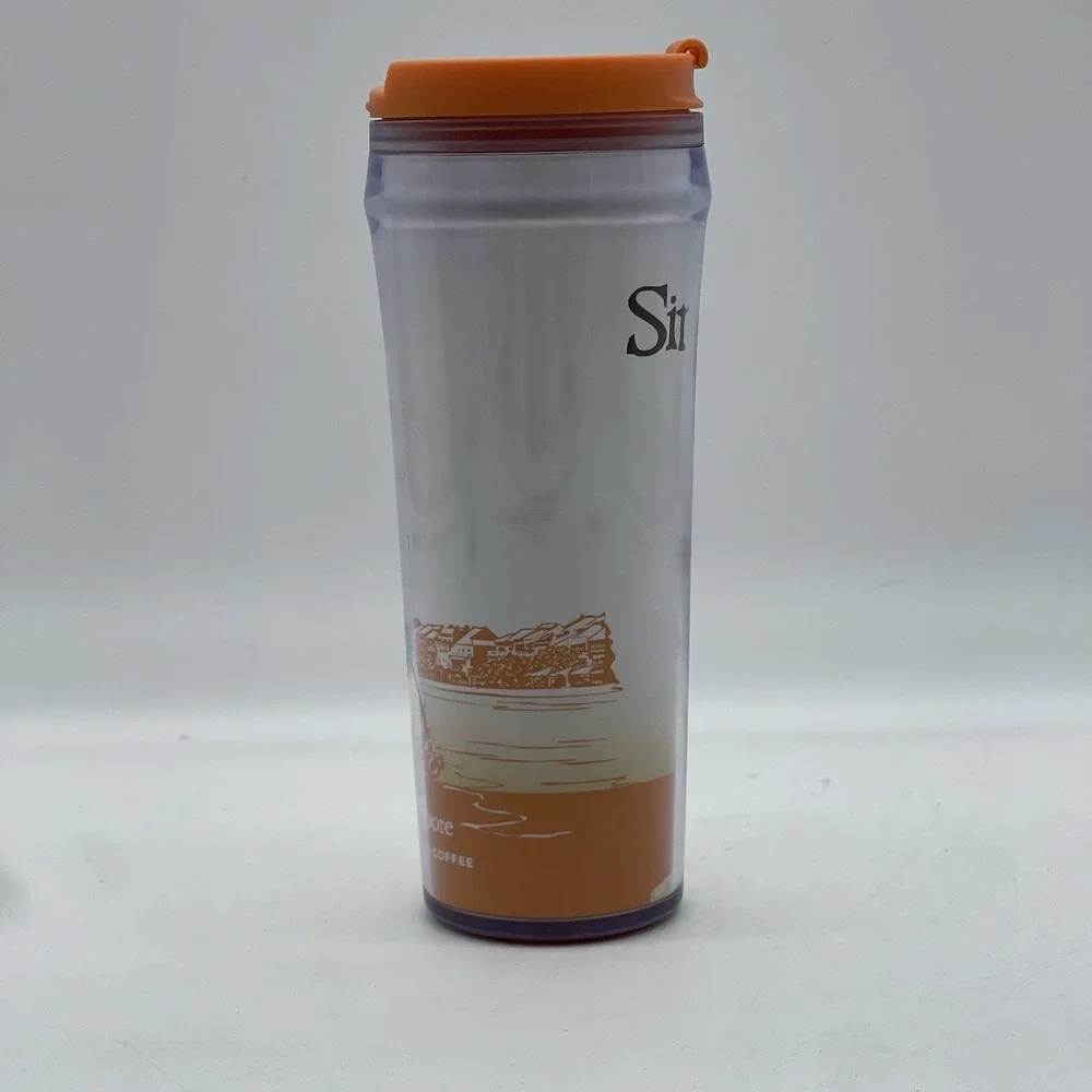 Starbucks Coffee 11032391 Singapore Global Icon Series 12 ounce Travel Tumbler‎
